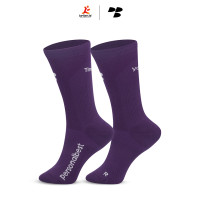 Personal Best Run - Performance Crew Sock - Violet